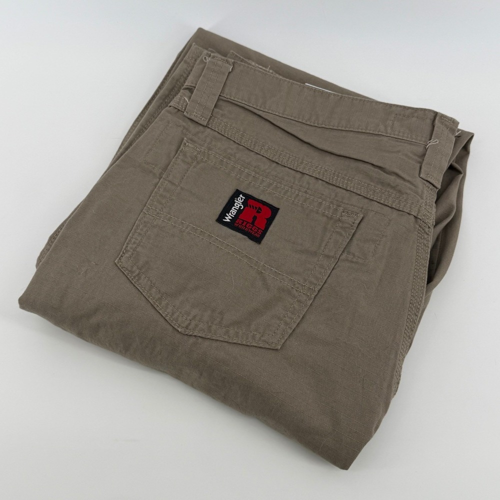 Wrangler Riggs Workwear Technician Relaxed Fit Pants Bark 31x34 103W045DK NWT